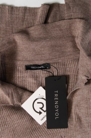 Γυναικείο πουλόβερ Trendyol, Μέγεθος M, Χρώμα Καφέ, Τιμή 13,46 €