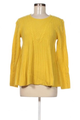 Дамски пуловер Un Deux Trois, Размер M, Цвят Жълт, Цена 46,20 лв.