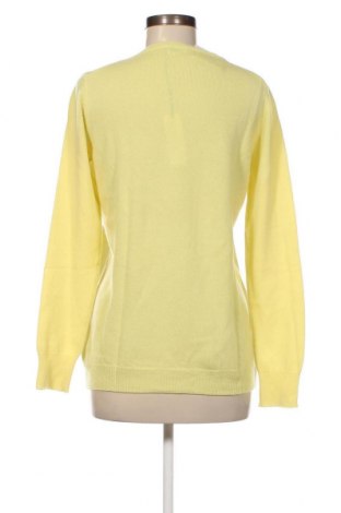 Дамски пуловер United Colors Of Benetton, Размер XL, Цвят Жълт, Цена 87,00 лв.