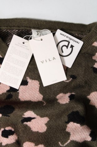 Дамски пуловер VILA, Размер M, Цвят Зелен, Цена 54,00 лв.
