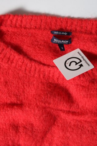 Damenpullover Woolrich, Größe S, Farbe Rot, Preis 32,57 €