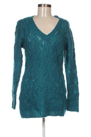 Дамски пуловер Yessica, Размер M, Цвят Зелен, Цена 13,05 лв.