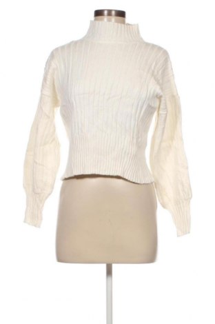 Дамски пуловер Zaful, Размер M, Цвят Бял, Цена 8,12 лв.