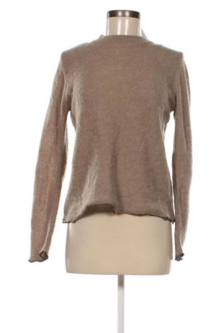 Дамски пуловер Zara, Размер S, Цвят Бежов, Цена 6,00 лв.
