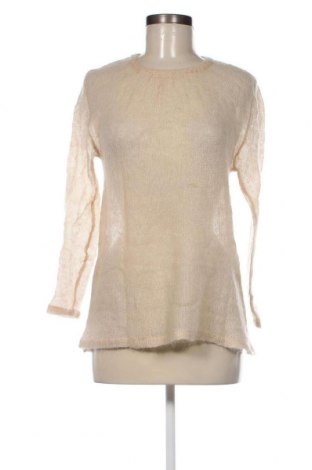 Pulover de femei Zara Knitwear, Mărime M, Culoare Bej, Preț 29,61 Lei