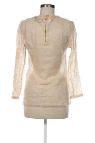 Дамски пуловер Zara Knitwear, Размер M, Цвят Бежов, Цена 9,00 лв.
