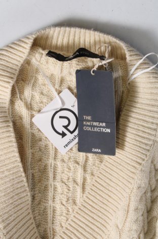 Γυναικείο πουλόβερ Zara Knitwear, Μέγεθος M, Χρώμα  Μπέζ, Τιμή 15,47 €