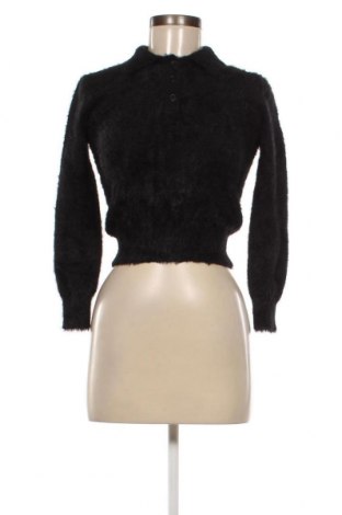 Дамски пуловер Zara Knitwear, Размер M, Цвят Черен, Цена 63,83 лв.