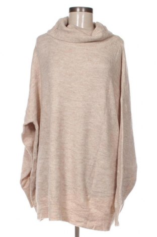 Γυναικείο πουλόβερ Zeeman, Μέγεθος XL, Χρώμα  Μπέζ, Τιμή 4,84 €