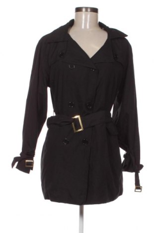 Damen Trenchcoat, Größe M, Farbe Schwarz, Preis 7,31 €