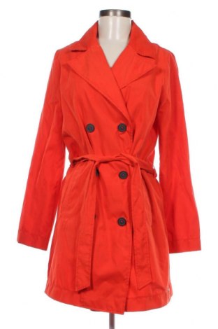 Damen Trench Coat Greystone, Größe M, Farbe Orange, Preis € 7,83