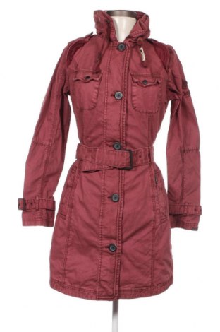 Damen Trenchcoat Khujo, Größe S, Farbe Rot, Preis 56,57 €