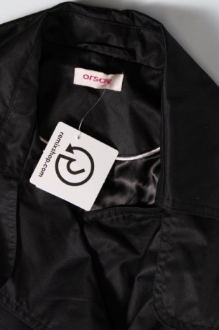 Damen Trenchcoat Orsay, Größe S, Farbe Schwarz, Preis 52,19 €