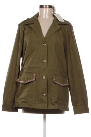Dámský přechodný kabát  Springfield, Velikost XL, Barva Zelená, Cena  296,00 Kč