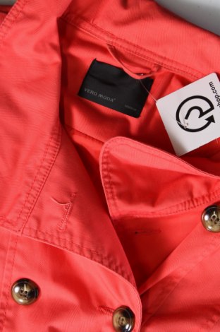Damen Trench Coat Vero Moda, Größe M, Farbe Rosa, Preis € 5,92