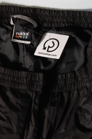 Γυναικείο αθλητικό παντελόνι Rukka, Μέγεθος L, Χρώμα Μαύρο, Τιμή 8,92 €