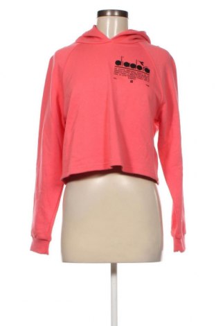 Γυναικείο φούτερ Diadora, Μέγεθος S, Χρώμα Ρόζ , Τιμή 26,29 €