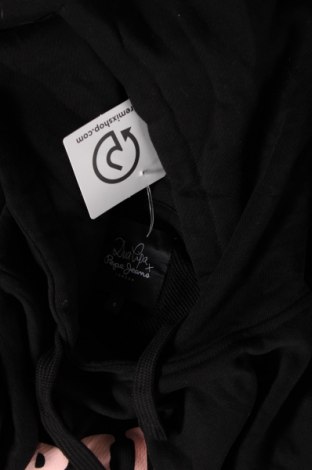 Γυναικείο φούτερ Dua Lipa x Pepe Jeans, Μέγεθος S, Χρώμα Μαύρο, Τιμή 24,81 €