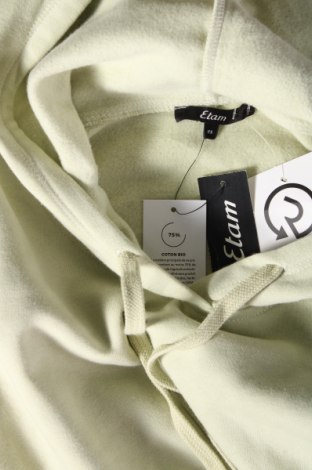 Γυναικείο φούτερ Etam, Μέγεθος XS, Χρώμα Πράσινο, Τιμή 11,21 €
