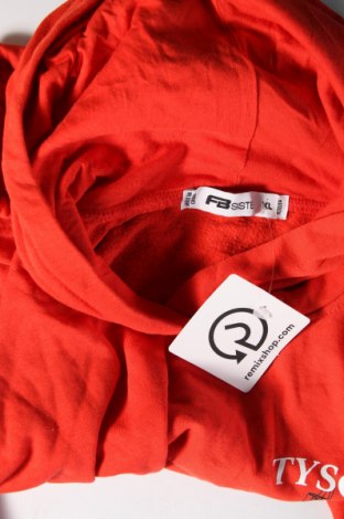 Γυναικείο φούτερ Fb Sister, Μέγεθος XL, Χρώμα Κόκκινο, Τιμή 5,74 €