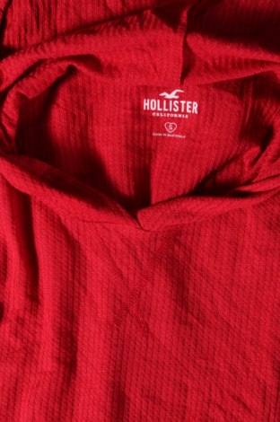 Дамски суичър Hollister, Размер S, Цвят Червен, Цена 6,67 лв.