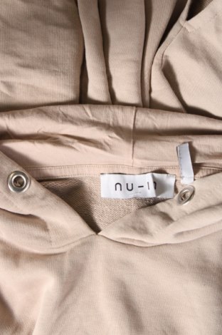 Γυναικείο φούτερ NU-IN, Μέγεθος M, Χρώμα  Μπέζ, Τιμή 4,13 €