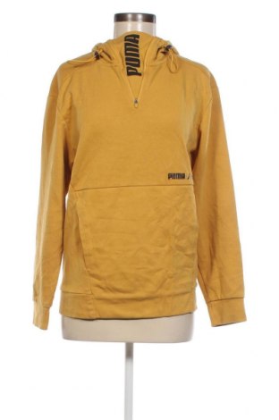 Damen Sweatshirt PUMA, Größe S, Farbe Gelb, Preis 23,66 €