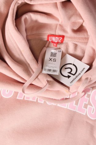 Γυναικείο φούτερ Undiz, Μέγεθος XS, Χρώμα Ρόζ , Τιμή 15,25 €
