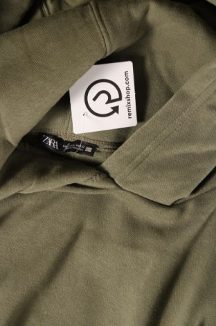 Hanorac de femei Zara, Mărime XL, Culoare Verde, Preț 94,39 Lei