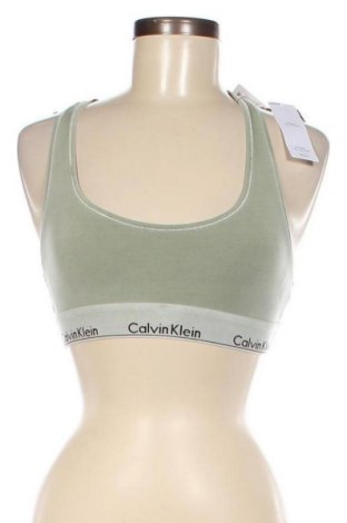 Дамско бельо Calvin Klein, Размер S, Цвят Зелен, Цена 89,00 лв.