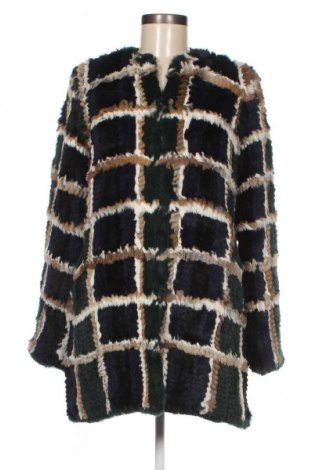 Δερμάτινο γυναικείο παλτό Manoush, Μέγεθος M, Χρώμα Πολύχρωμο, Τιμή 115,21 €