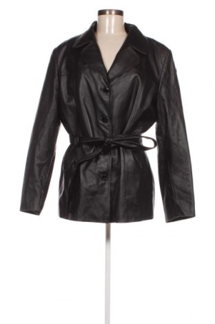 Damen Lederjacke, Größe L, Farbe Schwarz, Preis 19,48 €