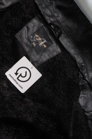 Γυναικείο δερμάτινο μπουφάν, Μέγεθος 3XL, Χρώμα Μαύρο, Τιμή 30,31 €