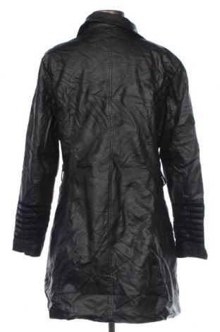 Дамско кожено яке, Размер 3XL, Цвят Черен, Цена 49,00 лв.