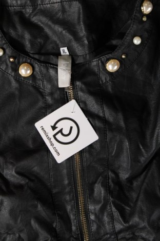 Dámská kožená bunda , Velikost S, Barva Černá, Cena  172,00 Kč
