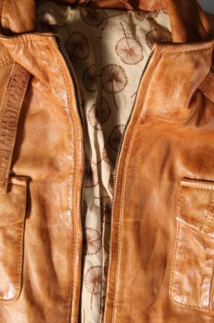 Dámska kožená bunda , Veľkosť S, Farba Hnedá, Cena  24,27 €