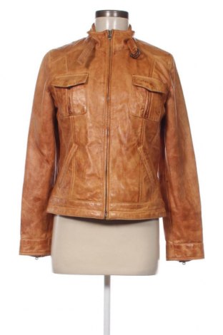 Dámska kožená bunda , Veľkosť S, Farba Hnedá, Cena  47,32 €