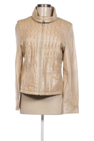 Dámska kožená bunda , Veľkosť L, Farba Béžová, Cena  54,60 €