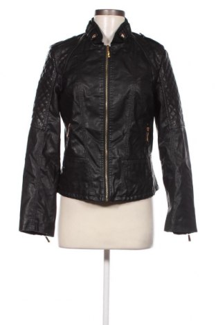 Damen Lederjacke, Größe L, Farbe Schwarz, Preis 30,69 €