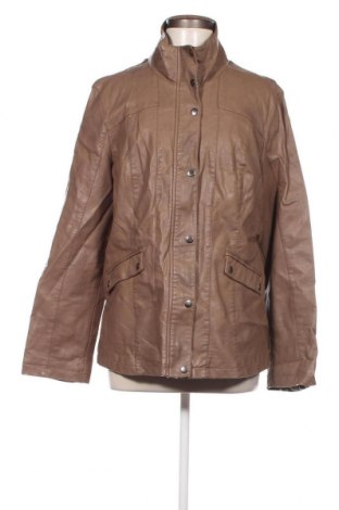 Damen Lederjacke, Größe XL, Farbe Beige, Preis 30,69 €
