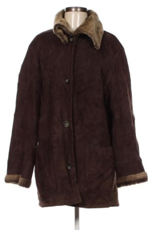 Dámska kožená bunda , Veľkosť M, Farba Hnedá, Cena  12,13 €