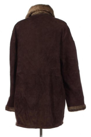 Дамско кожено яке, Размер M, Цвят Кафяв, Цена 59,92 лв.