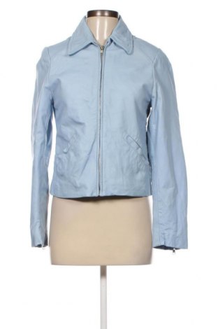 Dámska kožená bunda , Veľkosť XS, Farba Modrá, Cena  54,60 €