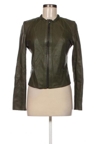 Dámska kožená bunda , Veľkosť M, Farba Zelená, Cena  54,60 €
