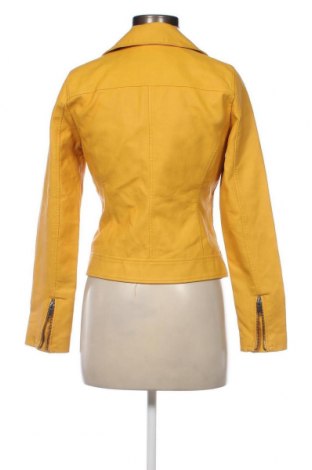 Γυναικείο δερμάτινο μπουφάν Dust, Μέγεθος XS, Χρώμα Κίτρινο, Τιμή 59,57 €
