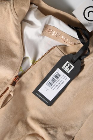 Dámska kožená bunda  Freaky Nation, Veľkosť L, Farba Béžová, Cena  79,67 €