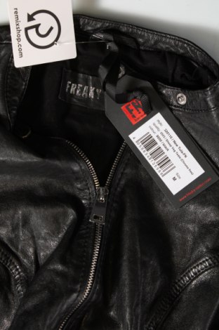 Dámska kožená bunda  Freaky Nation, Veľkosť M, Farba Čierna, Cena  211,62 €