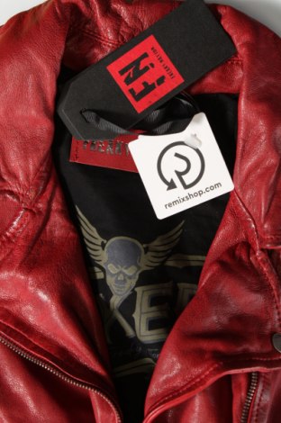 Dámska kožená bunda  Freaky Nation, Veľkosť M, Farba Červená, Cena  97,10 €