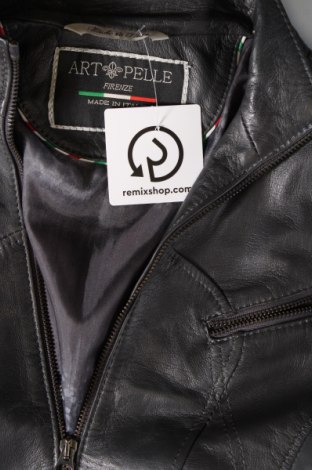 Dámska kožená bunda  Made In Italy, Veľkosť XS, Farba Sivá, Cena  60,67 €