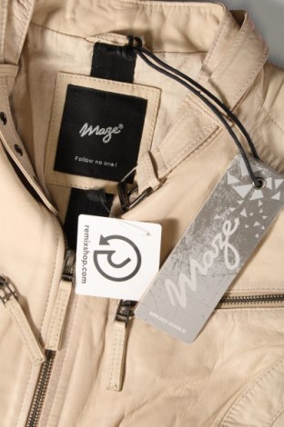 Dámska kožená bunda  Maze, Veľkosť XL, Farba Béžová, Cena  136,93 €